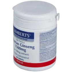Lamberts ginseng siberiano 1500mg 60 comp | Farmacia Barata