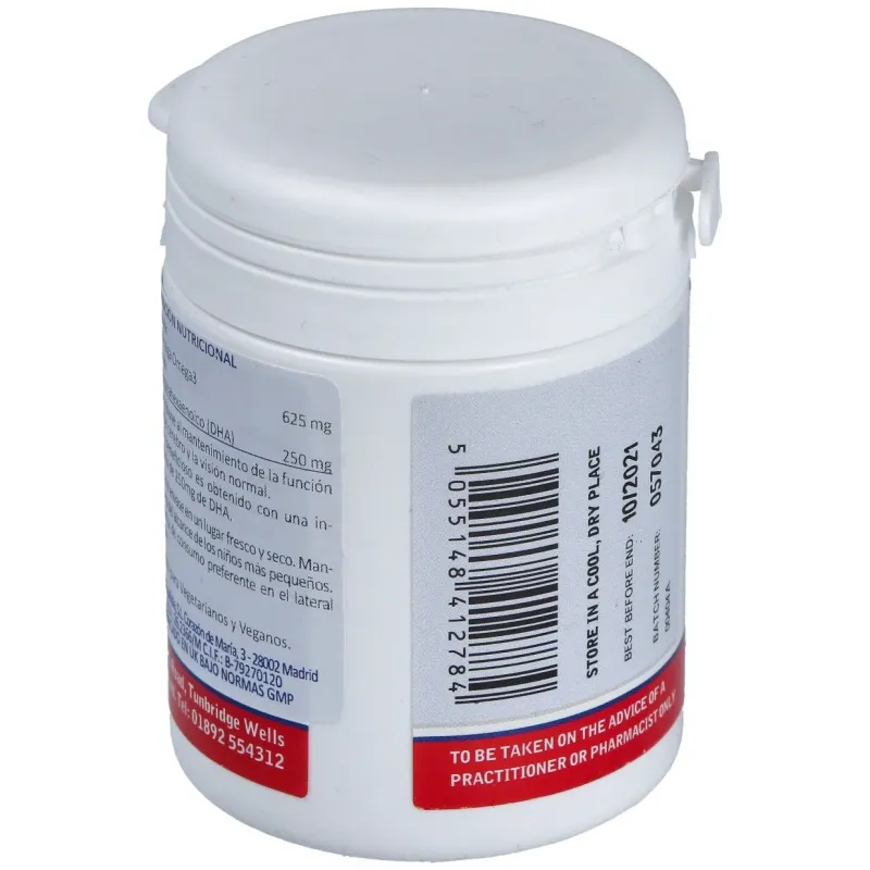 Lamberts dha vegano 60 cápsulas de 250mg | Farmacia Barata Lamberts dha vegano 60 cápsulas de 250mg | Farmacia Barata