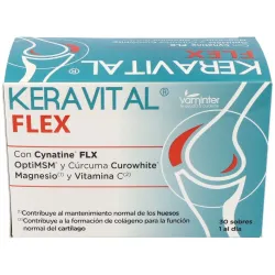 Ineldea keravital flex sabor limón 30 sobres