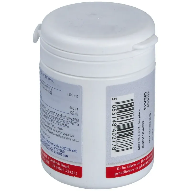 Lamberts ginseng siberiano 1500mg 60 comp | Farmacia Barata