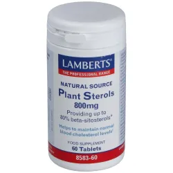 Esteroles vegetales (plant sterols) 800mg. 60comp.