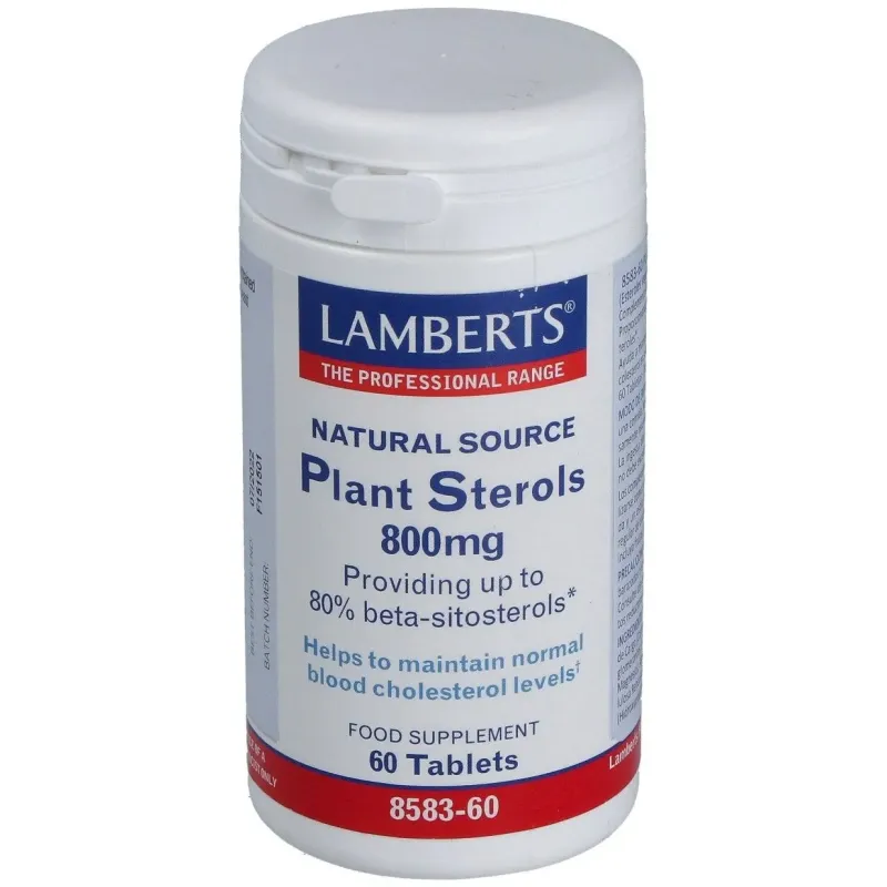 Esteroles vegetales (plant sterols) 800mg. 60comp. | Farmacia Barata