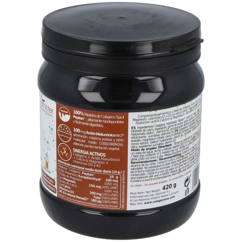 Vaminter colagenova osteoforte chocolate 420g | Farmacia Barata Vaminter colagenova osteoforte chocolate 420g | Farmacia Barata