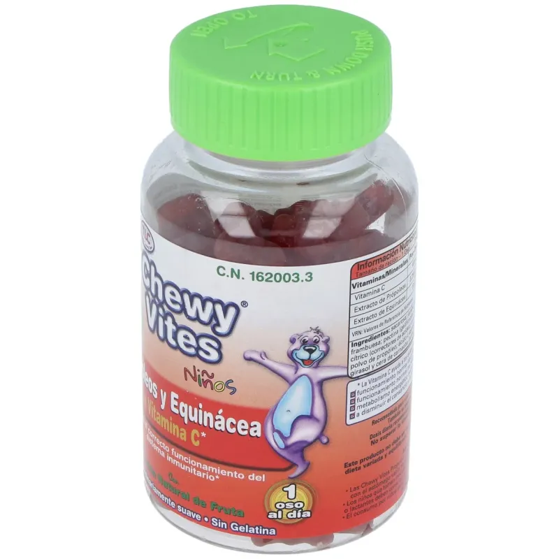 Chewy vites propoleo y echinacea infantil 60ud. | Farmacia Barata