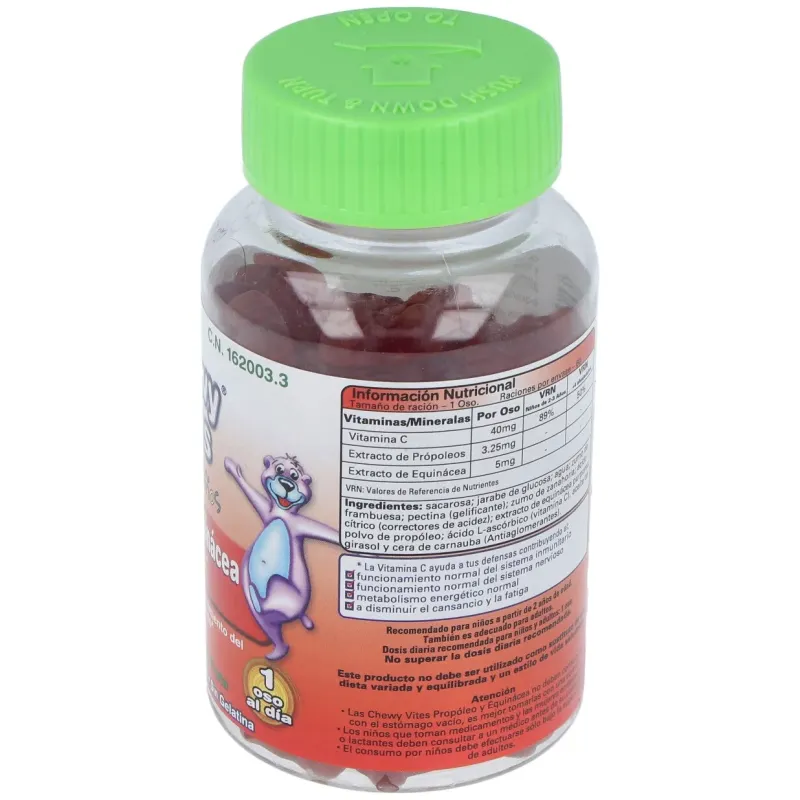 Chewy vites propoleo y echinacea infantil 60ud. | Farmacia Barata