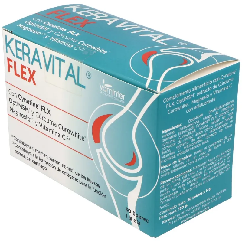 Ineldea keravital flex sabor limón 30 sobres | Farmacia Barata Ineldea keravital flex sabor limón 30 sobres | Farmacia Barata