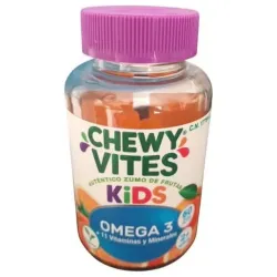Chewy Vites Omega 3 + Multivitaminas, 60 uds
