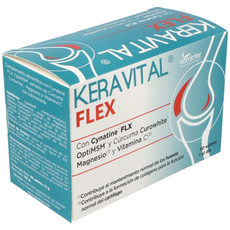 Ineldea keravital flex sabor limón 30 sobres | Farmacia Barata Ineldea keravital flex sabor limón 30 sobres | Farmacia Barata