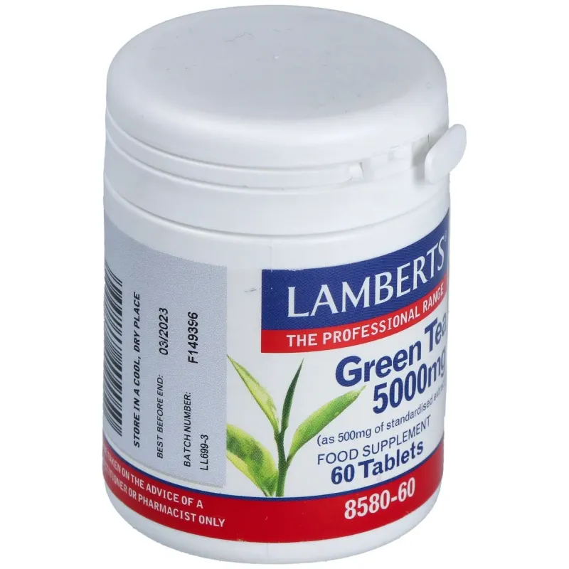 Lamberts té verde 5000mg 60comp | Farmacia Barata Lamberts té verde 5000mg 60comp | Farmacia Barata
