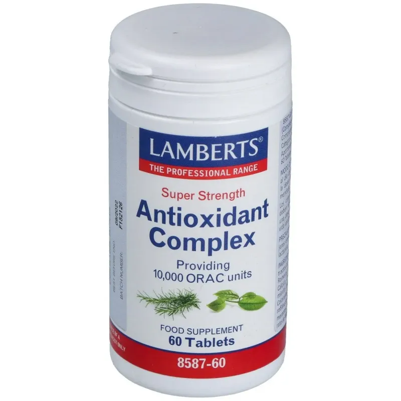 Complejo de antioxidantes alta potencia 60comp. | Farmacia Barata