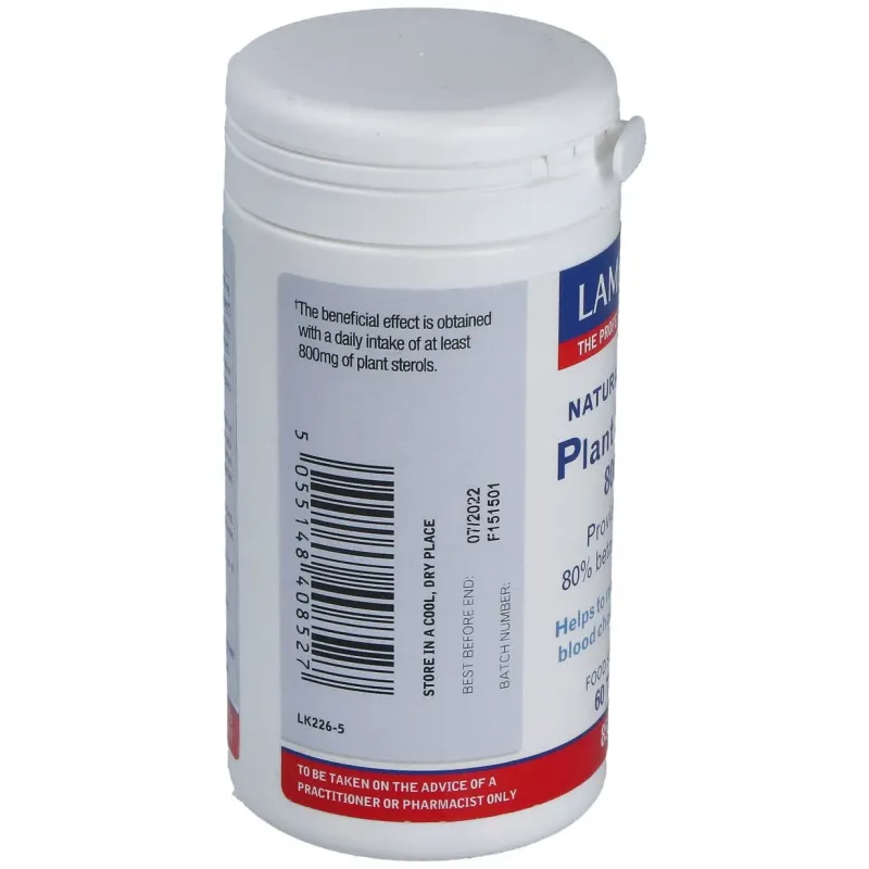 Esteroles vegetales (plant sterols) 800mg. 60comp. | Farmacia Barata