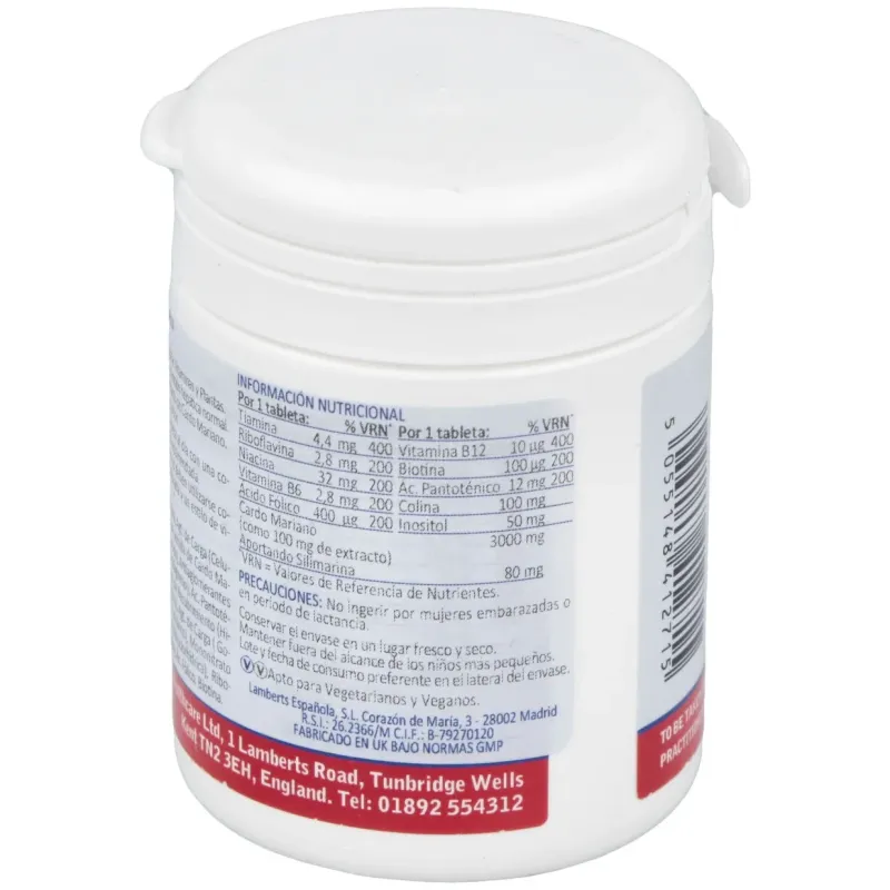Choline liver complex complejo de colina 60comp. | Farmacia Barata