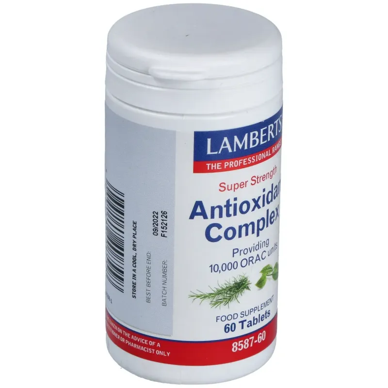 Complejo de antioxidantes alta potencia 60comp. | Farmacia Barata
