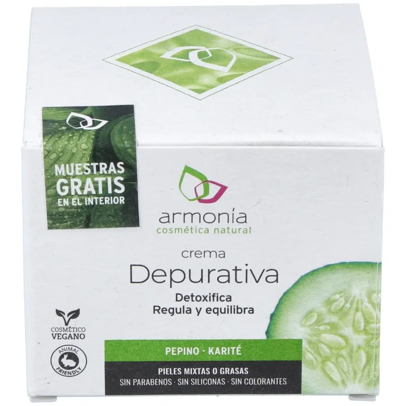 Armonia crema facial pepino depurativa 50ml | Farmacia Barata Armonia crema facial pepino depurativa 50ml | Farmacia Barata