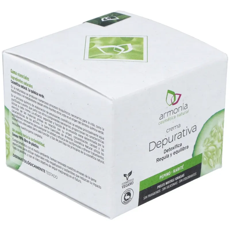 Armonia crema facial pepino depurativa 50ml | Farmacia Barata Armonia crema facial pepino depurativa 50ml | Farmacia Barata