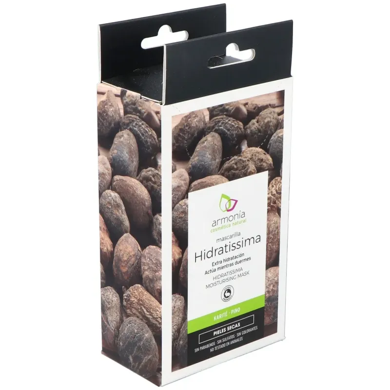 Mascarilla hidratisima karite y pino 12sbrs. | Farmacia Barata