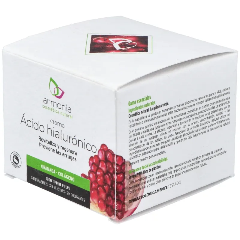 Crema acido hialuronico granada 50ml. | Farmacia Barata Crema acido hialuronico granada 50ml. | Farmacia Barata