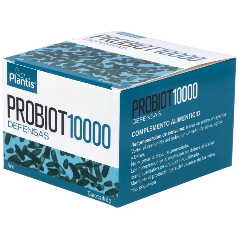 Plantis probiot 10.000 15 sobres | Farmacia Barata