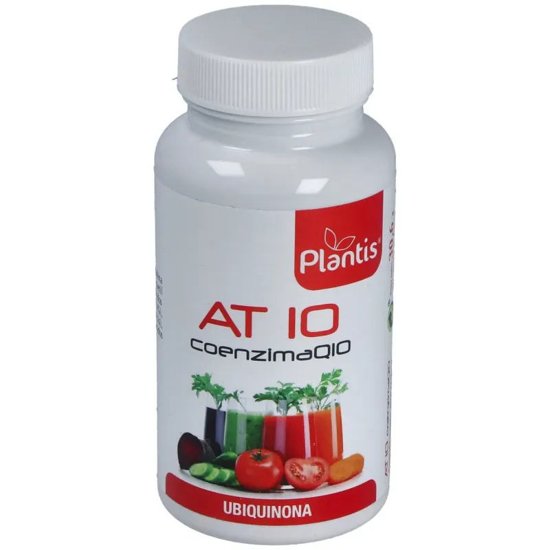 Plantis coenzima q10 at10 60caps | Farmacia Barata