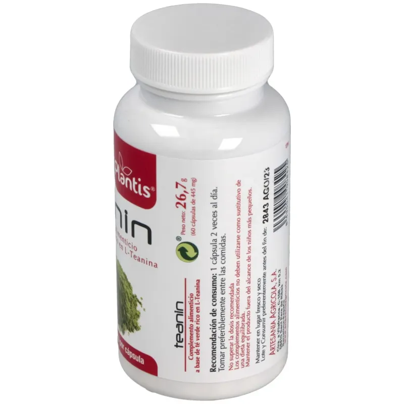 Teanin plantis 60cap. | Farmacia Barata Teanin plantis 60cap. | Farmacia Barata