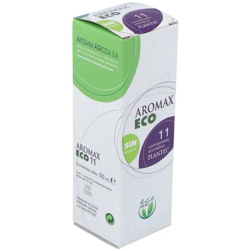 Plantis aromax 11 eco sedante sin alcohol 50ml | Farmacia Barata