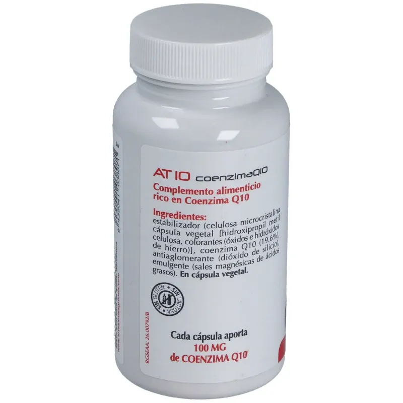 Plantis coenzima q10 at10 60caps | Farmacia Barata