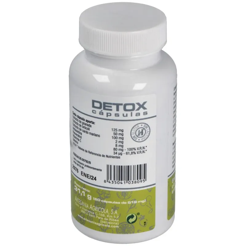 Plantis detox 60caps | Farmacia Barata