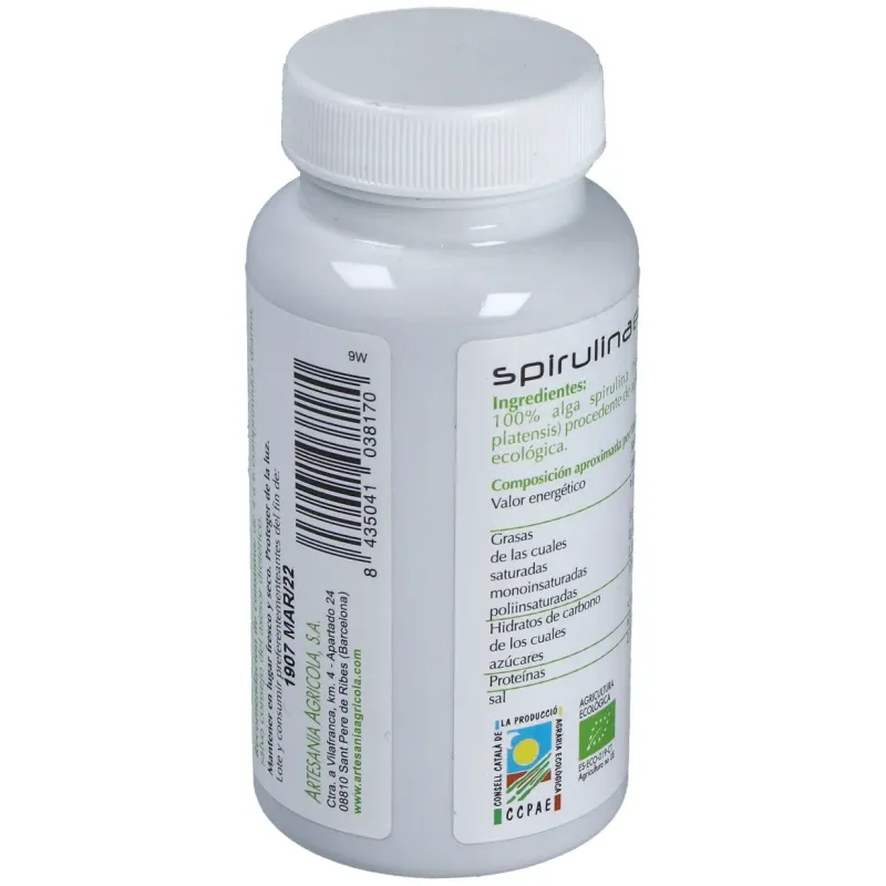 Spirulina eco 180comp | Farmacia Barata
