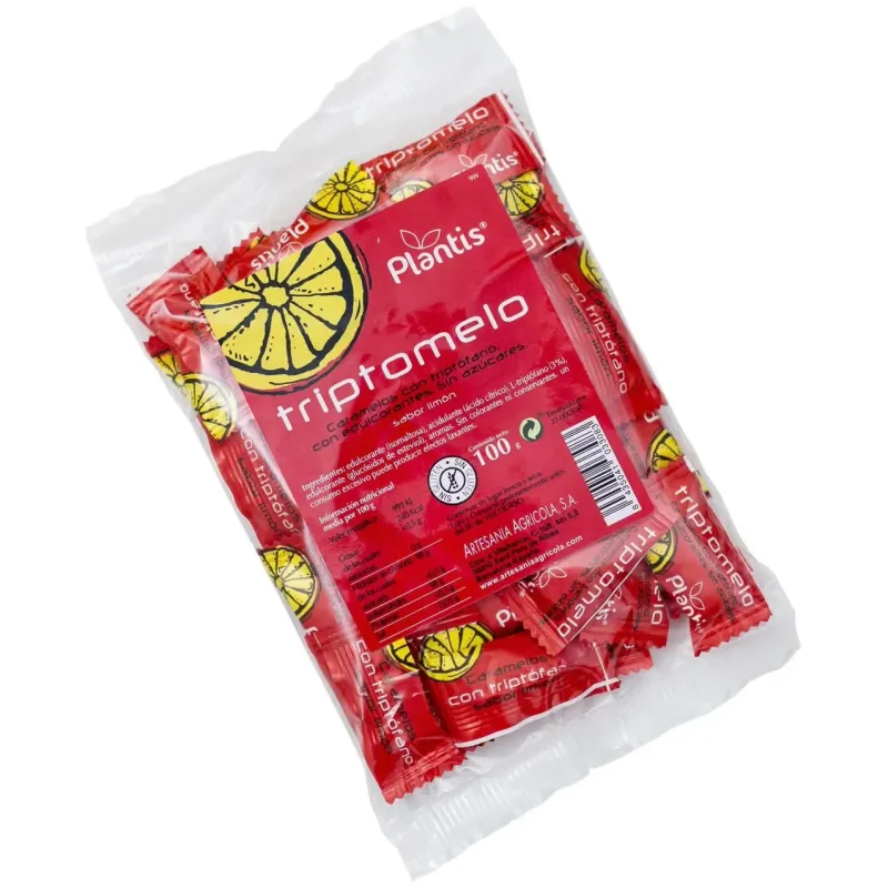 Triptomelo caramelos con triptofano 100gr. | Farmacia Barata Triptomelo caramelos con triptofano 100gr. | Farmacia Barata