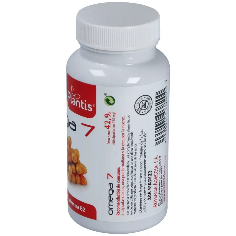 Omega 7 plantis 60perlas | Farmacia Barata Omega 7 plantis 60perlas | Farmacia Barata