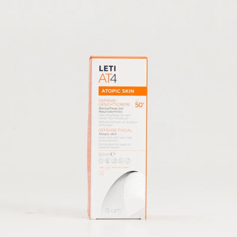 Leti AT4 Defense Facial SPF50, 50ml.