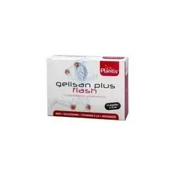 Plantis gelisan plus flash glucosamina + curcuma + msm 14 ampollas
