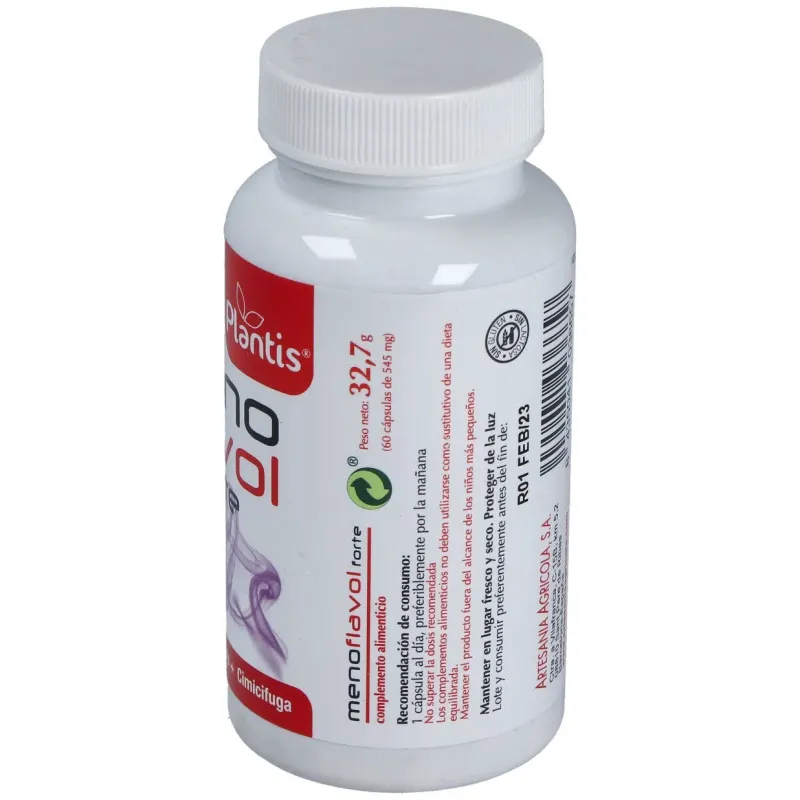 Plantis menoflavol forte 60caps | Farmacia Barata Plantis menoflavol forte 60caps | Farmacia Barata