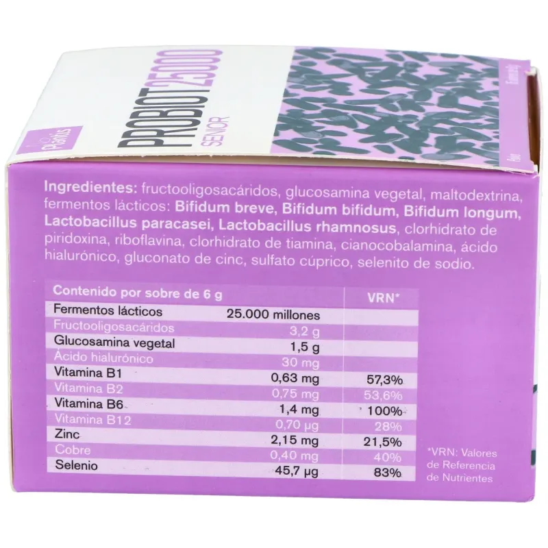 Plantis probiot 25000 senior 15x5g | Farmacia Barata