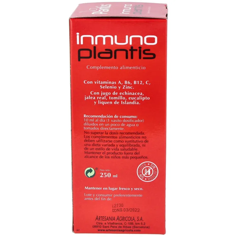 Plantis inmunoplantis 250ml | Farmacia Barata Plantis inmunoplantis 250ml | Farmacia Barata