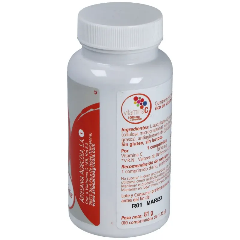 Plantis vit. c 1000mg 60comp | Farmacia Barata Plantis vit. c 1000mg 60comp | Farmacia Barata