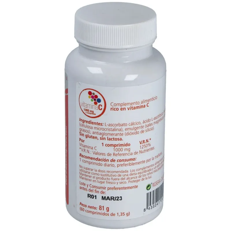 Plantis vit. c 1000mg 60comp | Farmacia Barata Plantis vit. c 1000mg 60comp | Farmacia Barata