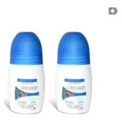 Clenosan duplo desodorante mineral roll-on 2x75ml.