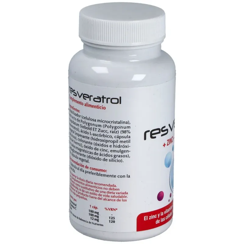 Resveratrol plantis 60cap. | Farmacia Barata