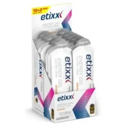 Etixx energy gel bebida isotónica naranja 12x60ml