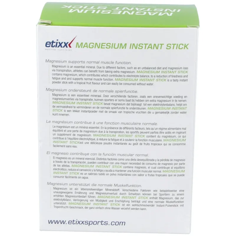 Etixx magnesium instant 30sticks | Farmacia Barata