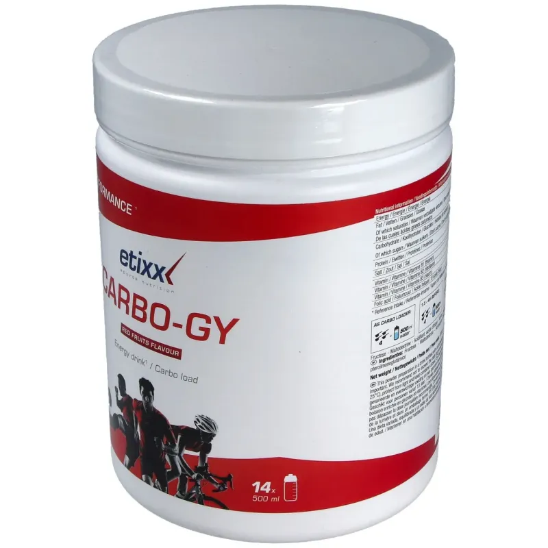 Etixx carbo-gy powder red fruits 1kg. | Farmacia Barata