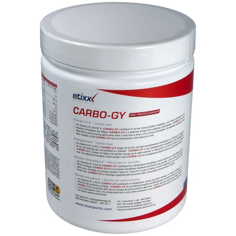 Etixx carbo-gy powder red fruits 1kg. | Farmacia Barata
