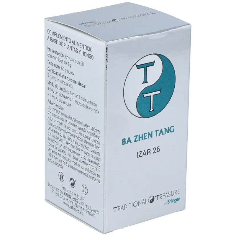 Erlingen izar 26 tao hong si wu tang 60comp | Farmacia Barata Erlingen izar 26 tao hong si wu tang 60comp | Farmacia Barata