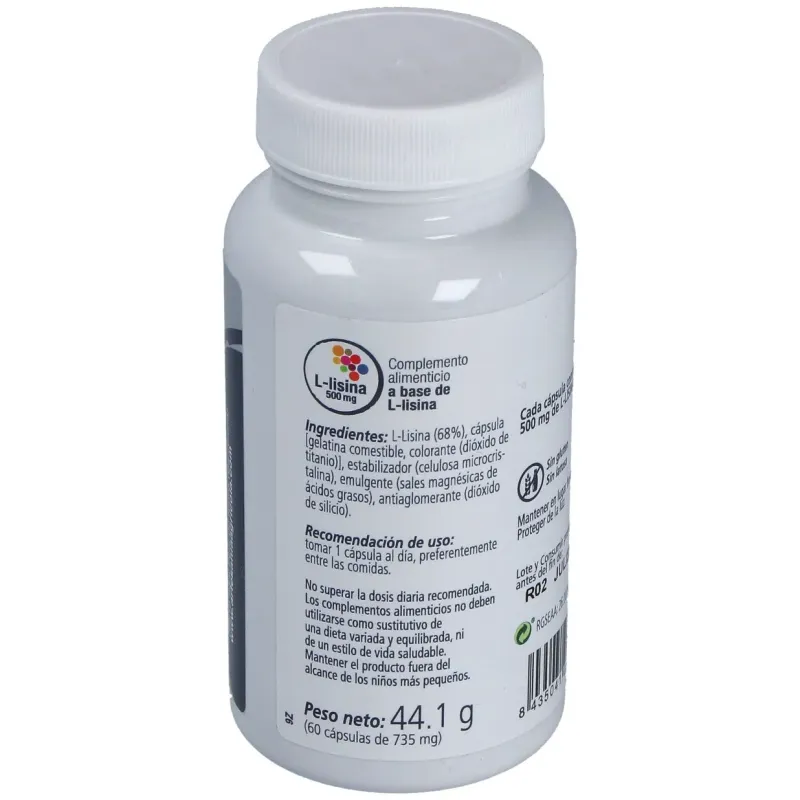 Artesanía agrícola l-lisina 60caps | Farmacia Barata Artesanía agrícola l-lisina 60caps | Farmacia Barata