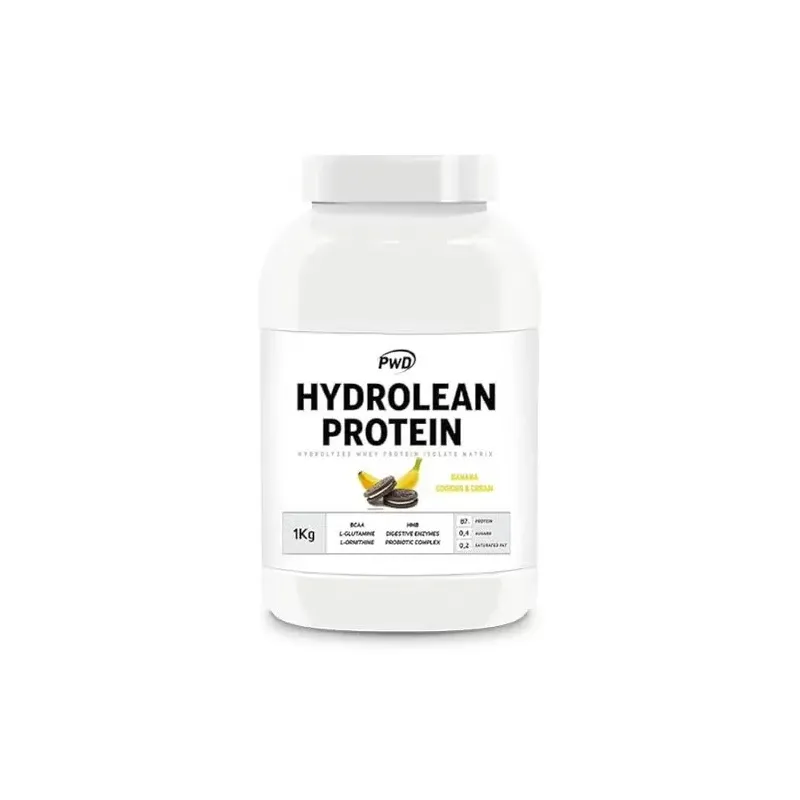 Pwd hydrolean protein banana cookies y cream 1kg | Farmacia Barata