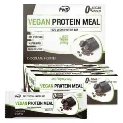 Vegan protein meal barritas choco-coffee 12uds.