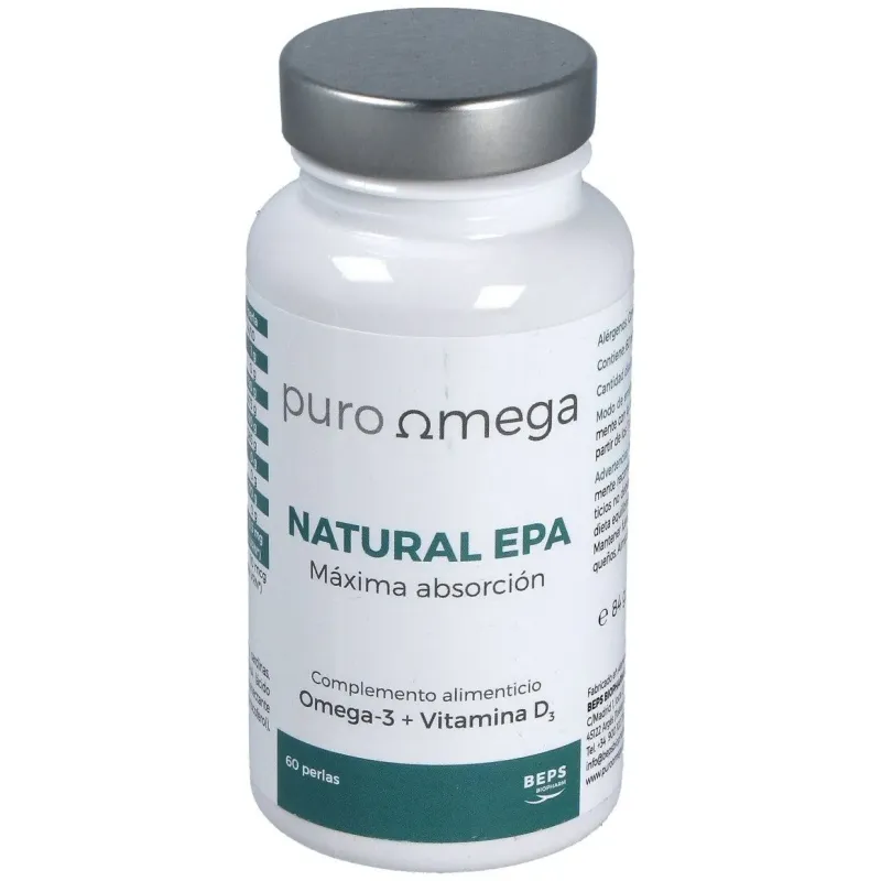 Natural epa maxima absorcion 60perlas | Farmacia Barata