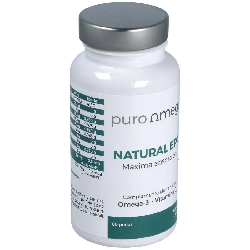 Natural epa maxima absorcion 60perlas | Farmacia Barata