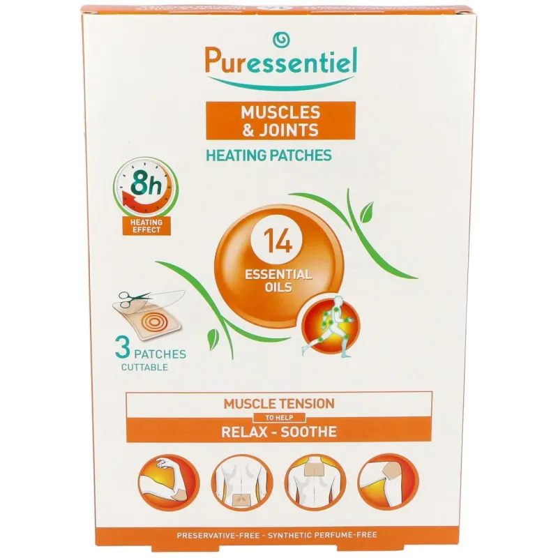 Articulaciones y musculos con calor 14 ae 3parches | Farmacia Barata